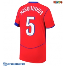 Fotballdrakt Herre Paris Saint-Germain Marquinhos #5 Tredjedrakt 2025-26 Kortermet